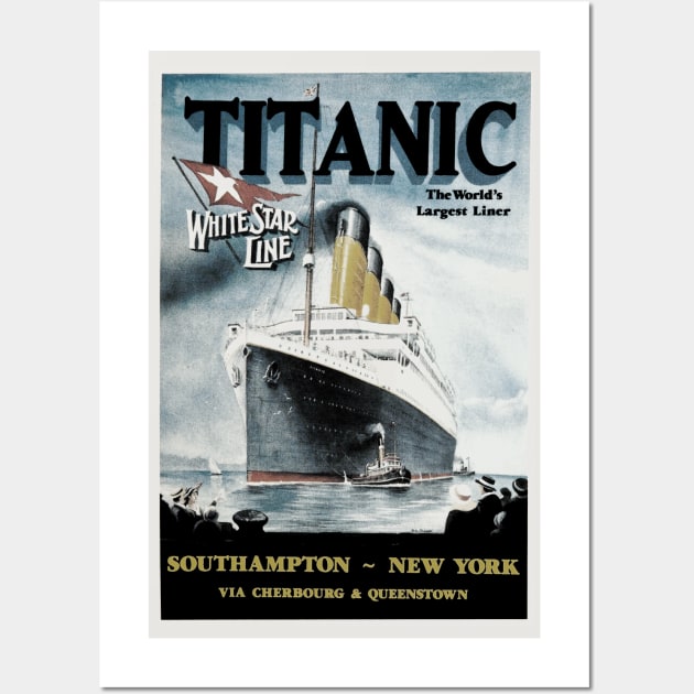 Titanic Wall Art by valentinahramov